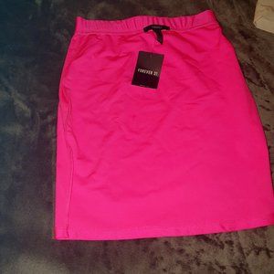 Pink Pencil Skirt
